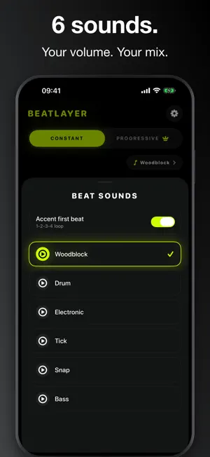 BeatLayer - Running Metronome screenshot 4