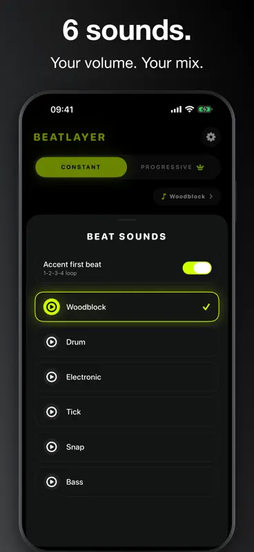 BeatLayer - Running Metronome screenshot 4 of 4