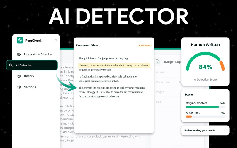 PlagCheck | Plagiarism Checker iPhone screenshot