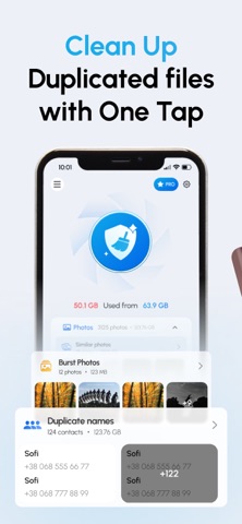 Space Cleaner：清理与滑动 screenshot