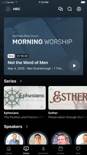 Northlake Bible Church screenshot 2