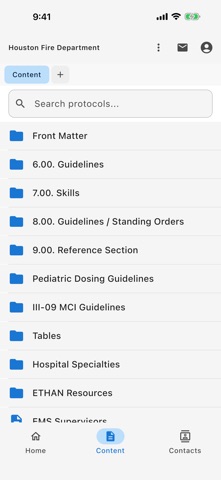 Houston Fire: EMS Protocols Screenshot 3 of 4