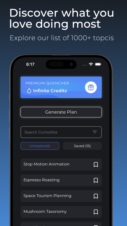 Curiosity Quench: scroll less