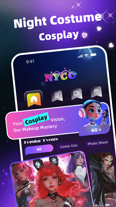 Nyco -Night video &Chat friend Screenshot