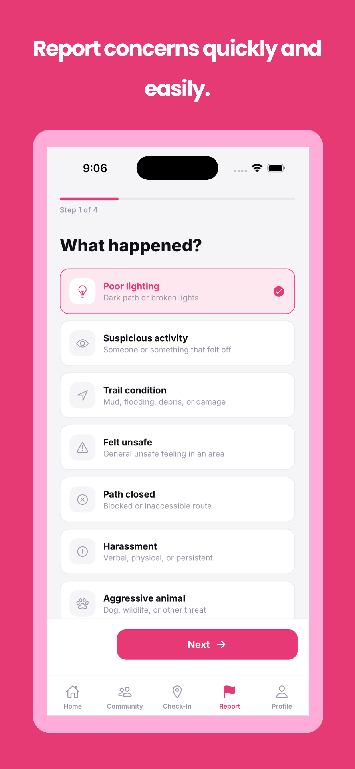 Pathlight Safety screenshot 5