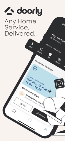 Doorly - Home Services Screenshot 1 of 8