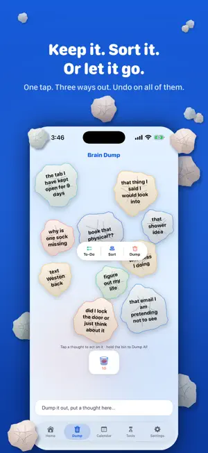 DIO: ADHD Brain Dump Planner screenshot 2