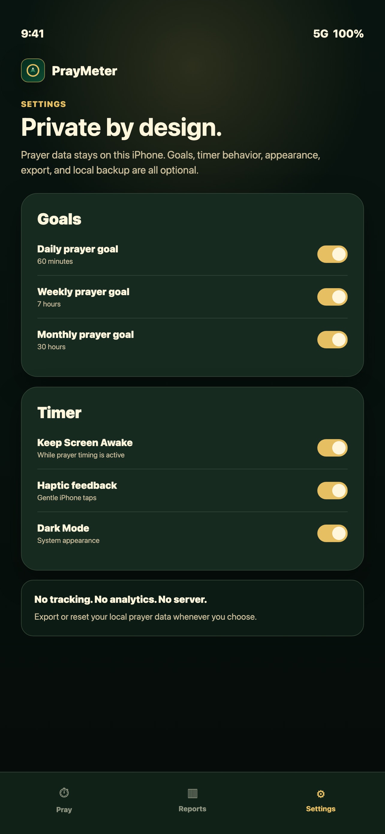 Screenshot 3 of PrayMeter