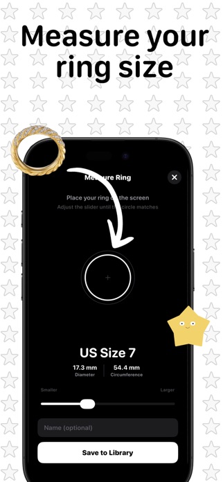 Ring Sizer: Measuring Tool Screenshot 2 of 5