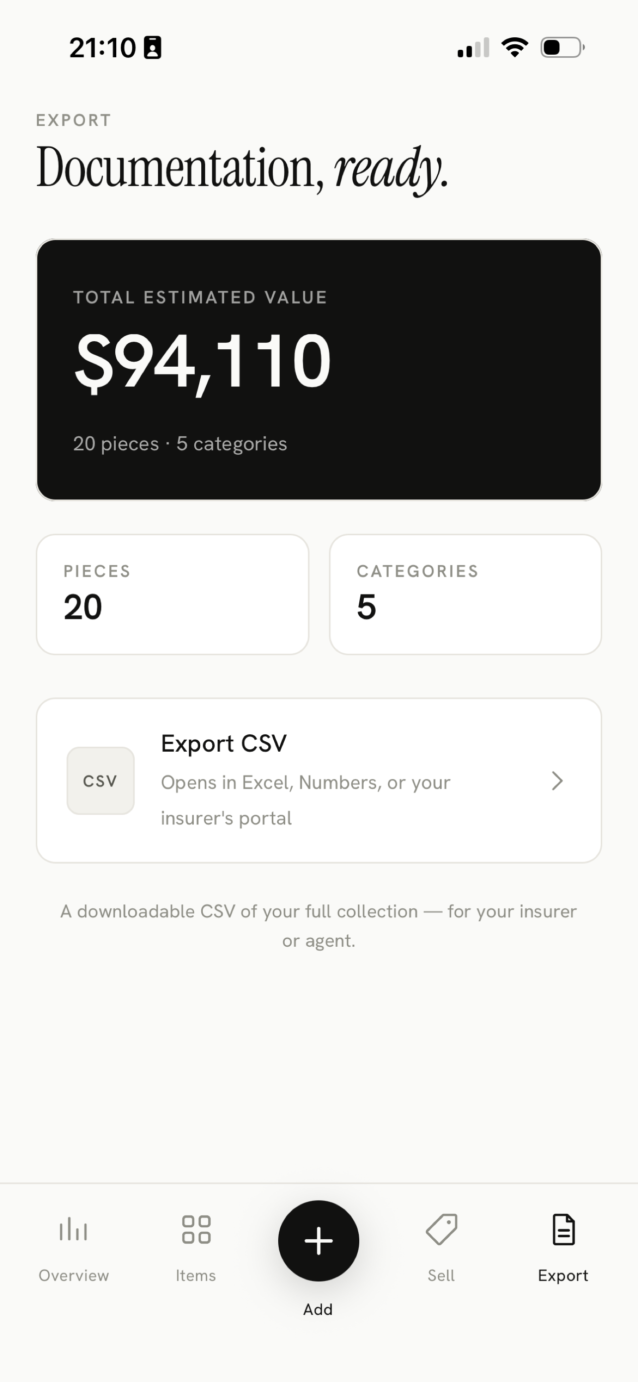 Curated Home Inventory screenshot 3