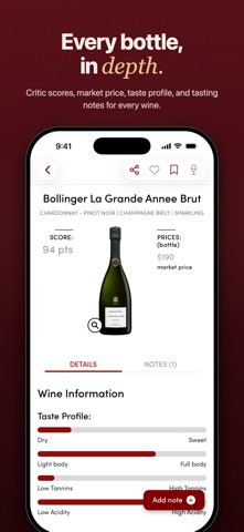 Wine Find: Pocket Sommelier Screenshot 5 of 8