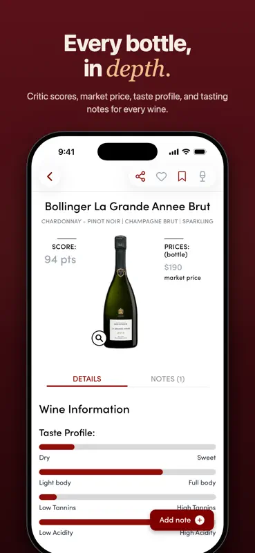 Wine Find: Pocket Sommelier screenshot 5 of 8