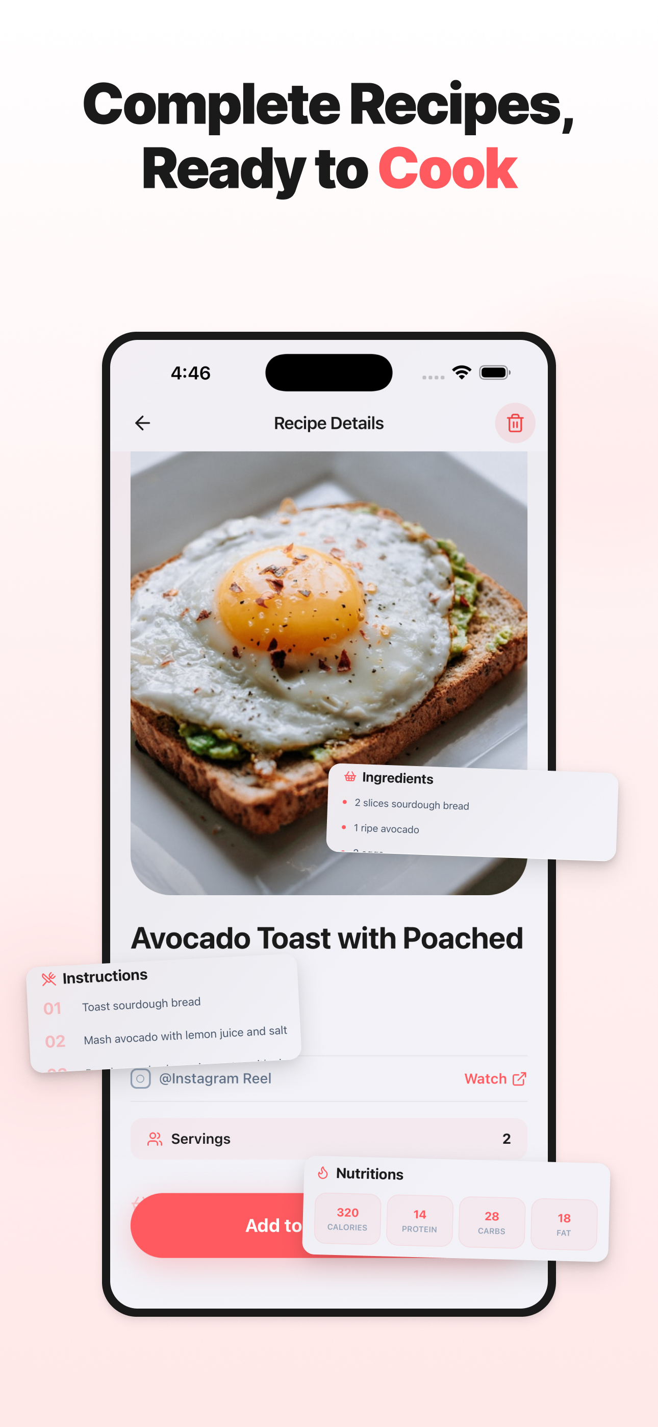Recipz: Cookbooks & Recipes screenshot 3
