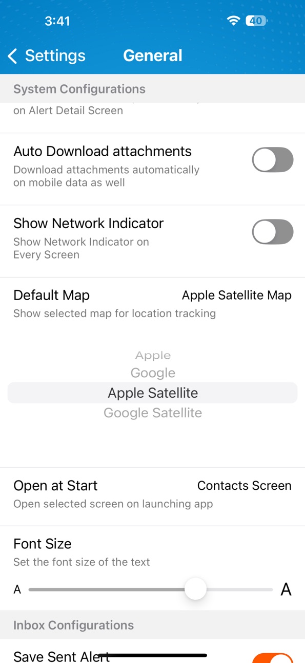 iPhone screenshot