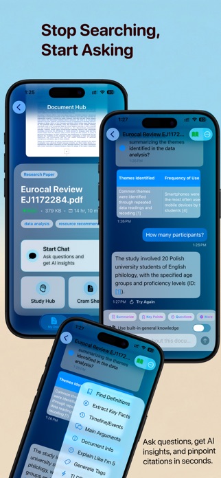 DocuChat: Chat PDF, Ai Study Screenshot 2 of 10