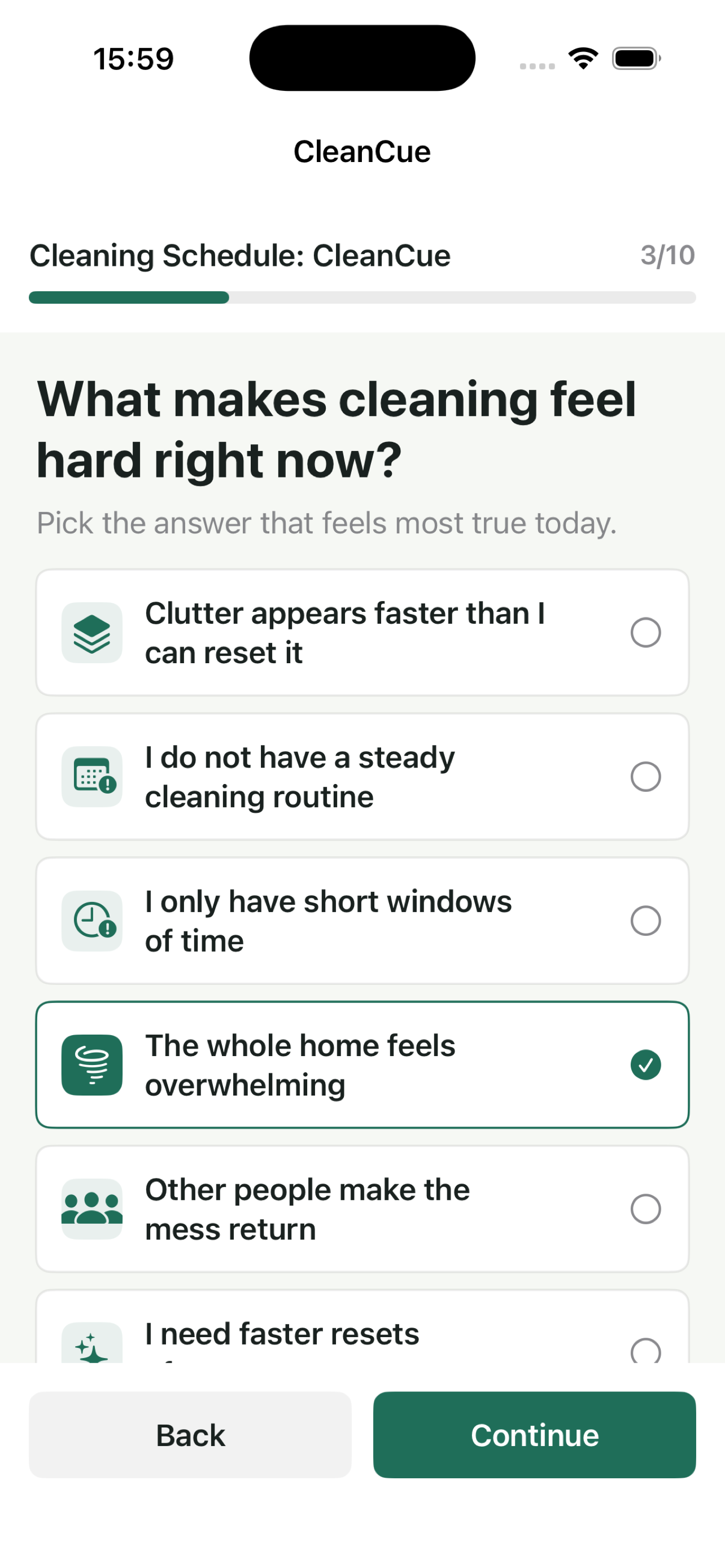 Cleaning Schedule: CleanCue screenshot 3
