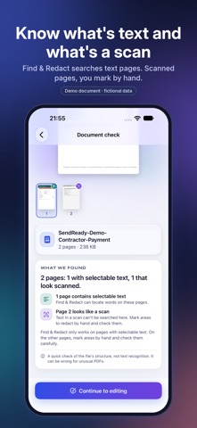 SendReady: PDF Redact & Check screenshot 3