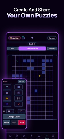 VECTIS - Maze Puzzle Game Screenshot 2 of 5