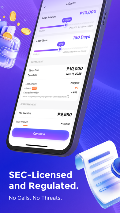 Cashoyo: Zero Interest Cash iPhone screenshot 2