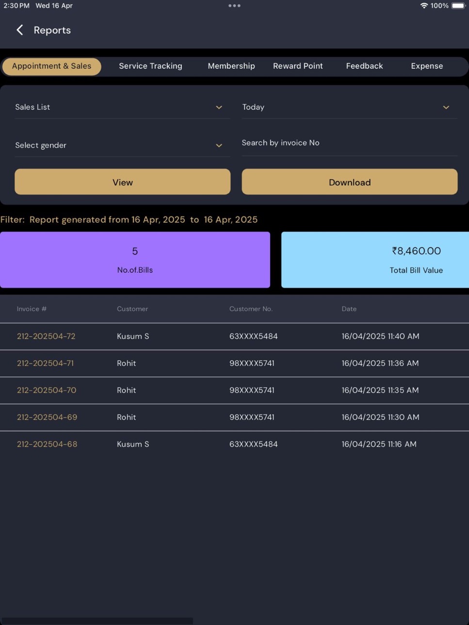 iPad screenshot