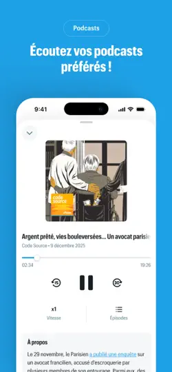 Capture d'écran de Le Parisien : L'info En Direct sur iPhone 2