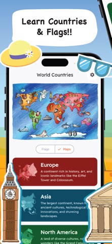 Stack The Country: Flag & Map screenshot
