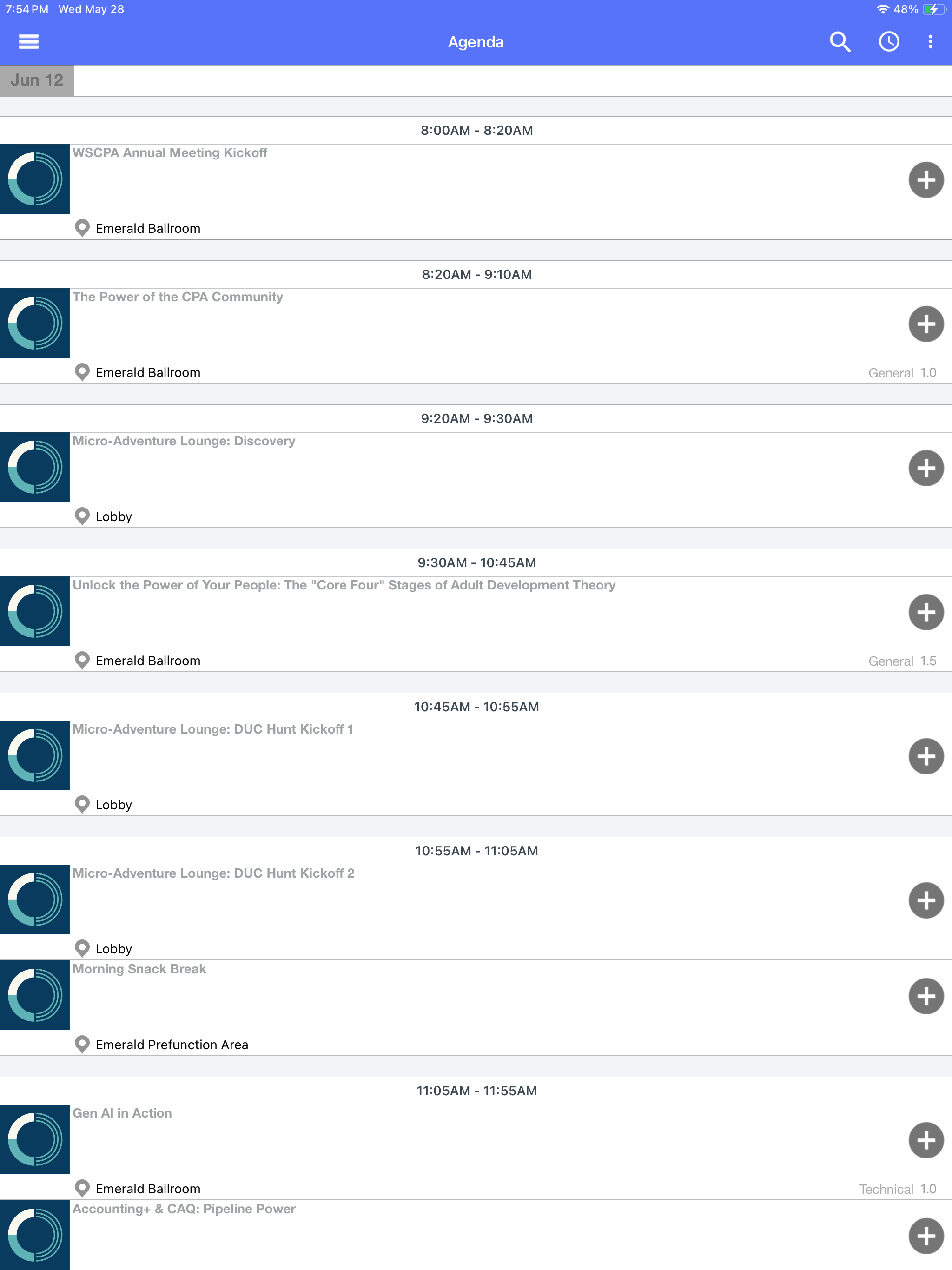 WSCPA Events screenshot 4