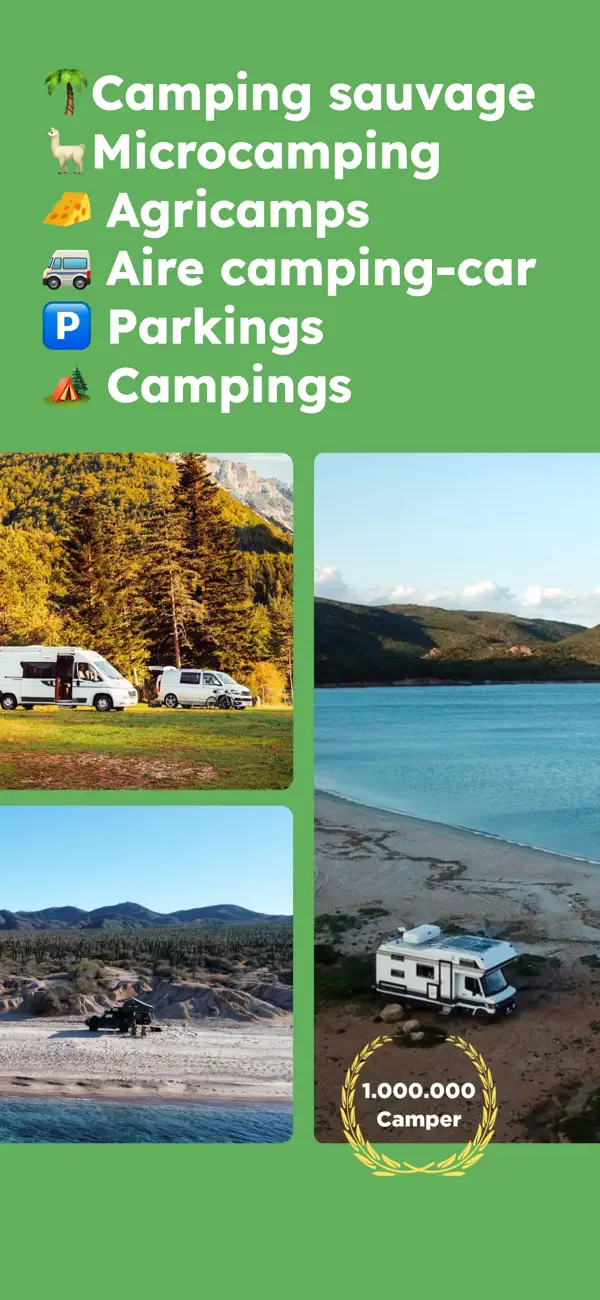 Screenshot #1 pour StayFree: Vanlife Aire Camping