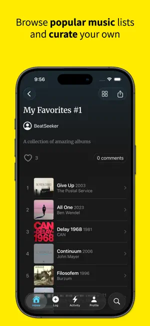 kora: Music Reviews & Ratings screenshot 3