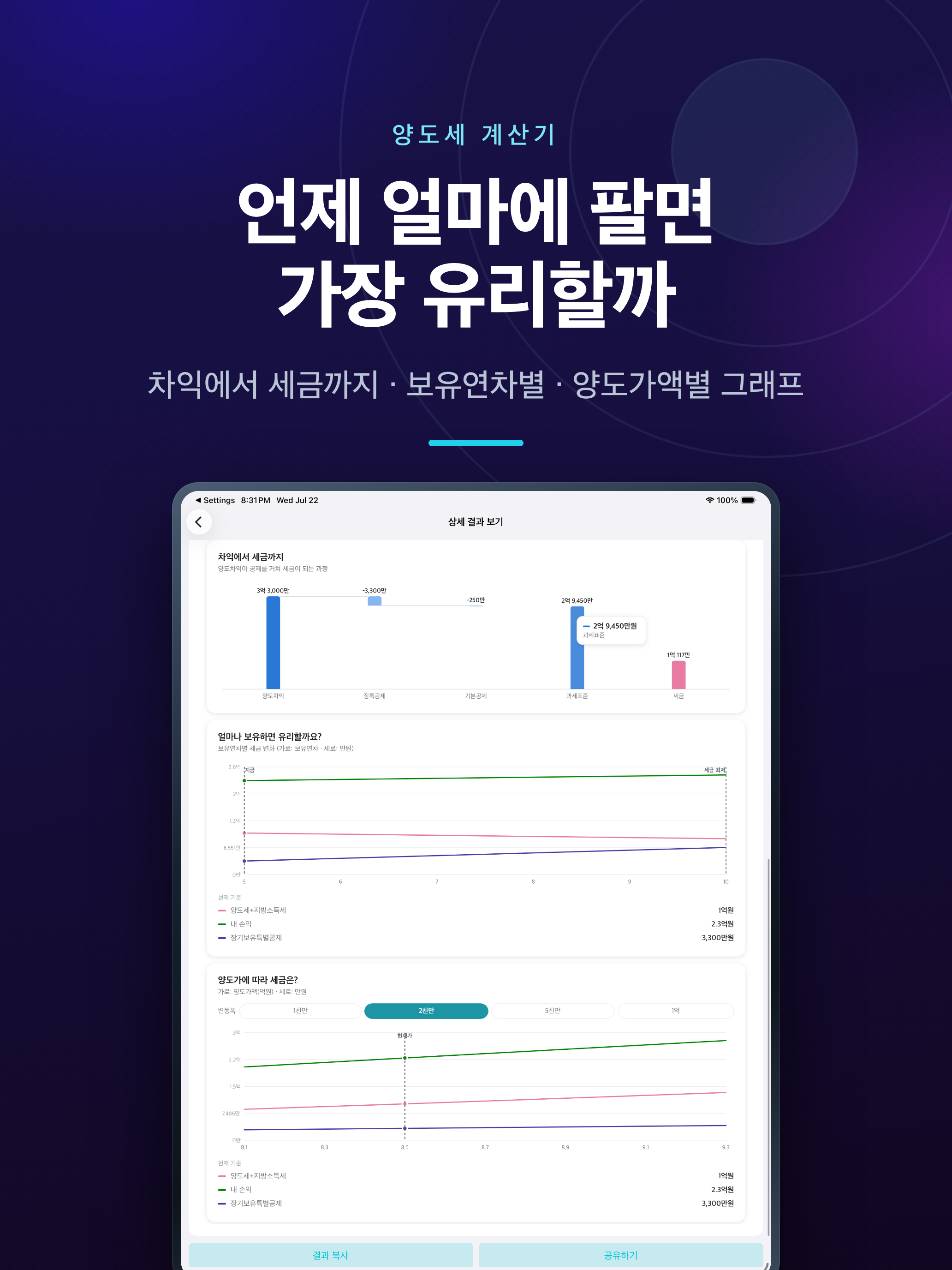 양도세 계산기 : 부동산 양도소득세 screenshot 15