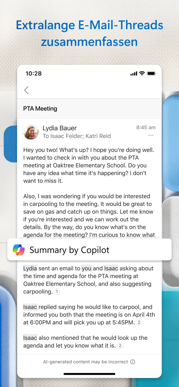 Microsoft Outlook Screenshot 3