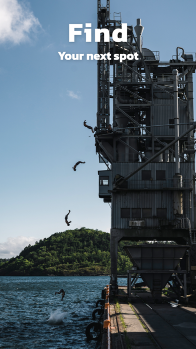 No Wading - Cliff jumping Screenshot