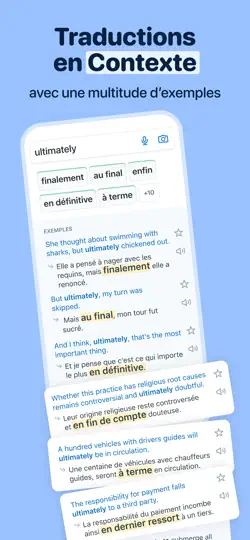 Capture d'écran de Reverso - Traduire & Apprendre sur iPhone 2