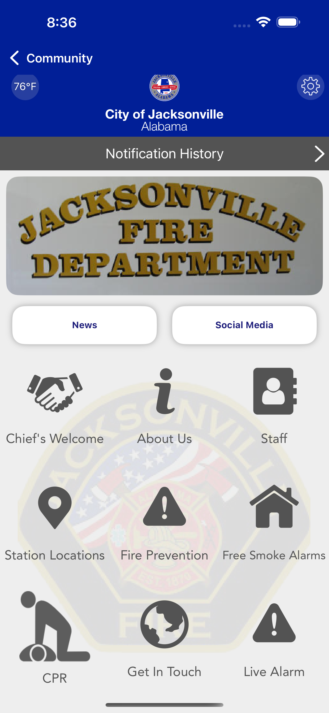 City of Jacksonville, AL screenshot 3