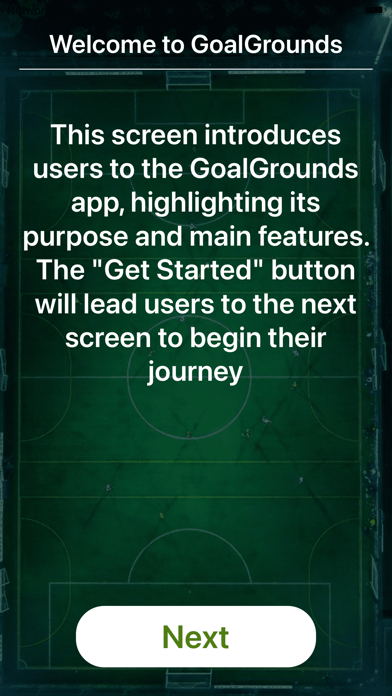 GoalGrounds Screenshot