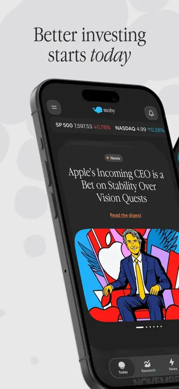 Moby: Invest Smarter screenshot 1 of 8