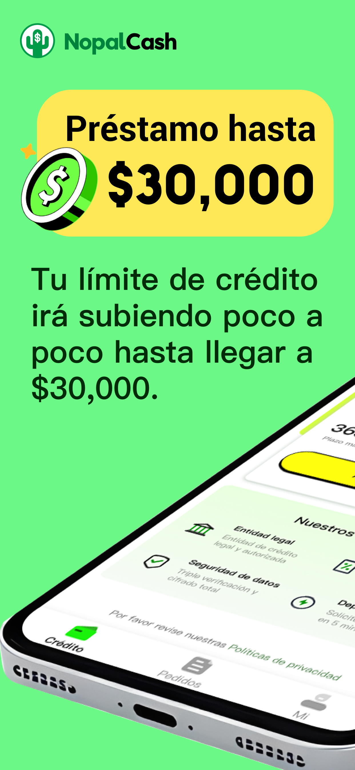 NopalCash -Prestamos & Dineros