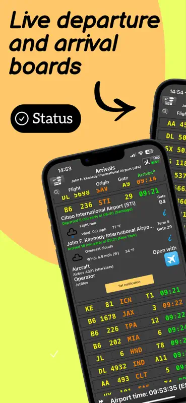 Flight Board Pro Plane tracker screenshot 1 of 8