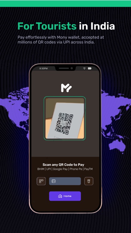 Mony - UPI for Tourists & NRIs