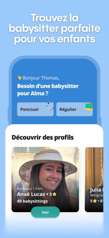 Babysittor iPhone screenshot 4