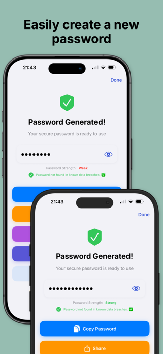 CraftPass: Password Generator Screenshot 2 of 7