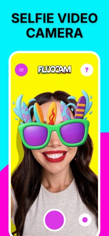 Funny face filters FluoCam Screenshot 2 of 7