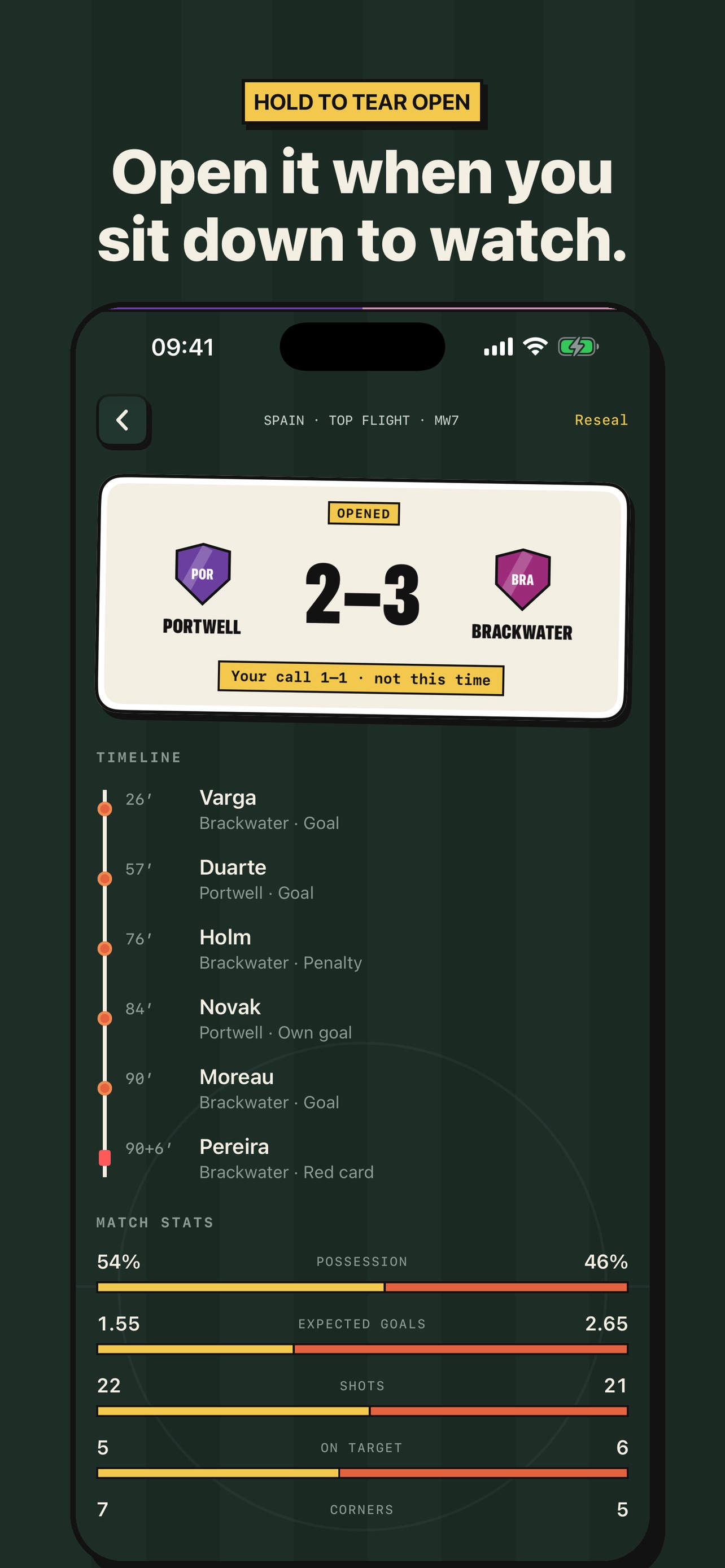 Screenshot 5 of Matchfresh: Football Scores