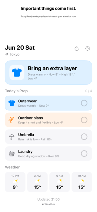 Today Ready Screenshot 7 of 10