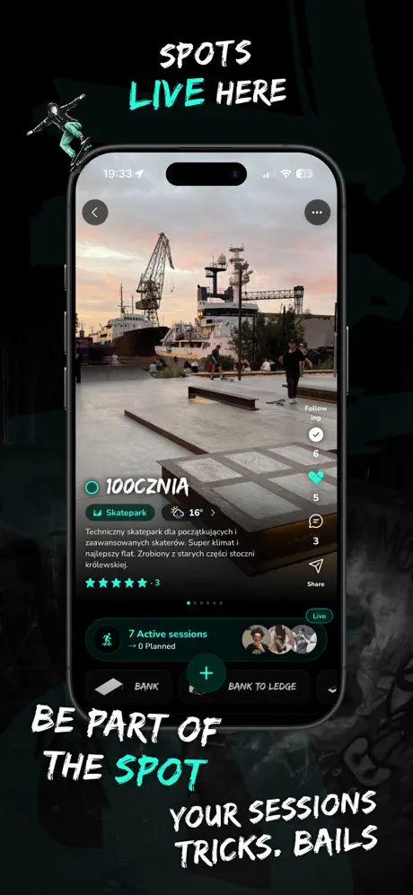 Bail · The App for Skaters screenshot 2