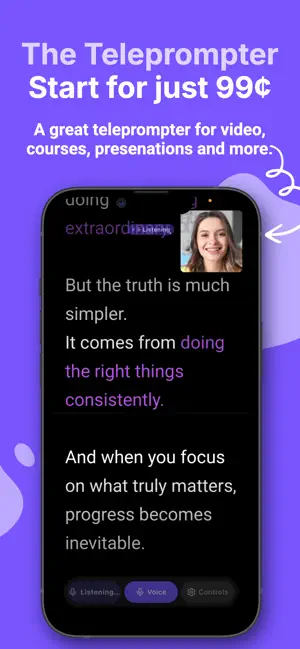 Prompster™ Video Teleprompter screenshot 1
