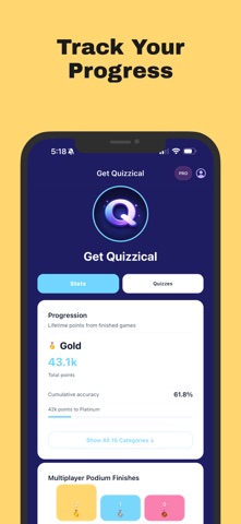 Get Quizzical - AI Trivia Screenshot 6 of 6