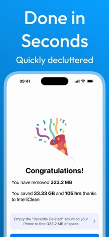 IntelliClean™ AI Smart Cleanup iPhone screenshot