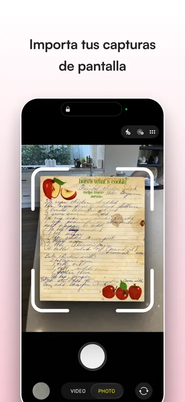 Osta: Guardar recetas screenshot 3 of 8