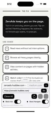 ZeroAds screenshot 2